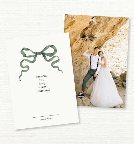 The Bow Holiday Card