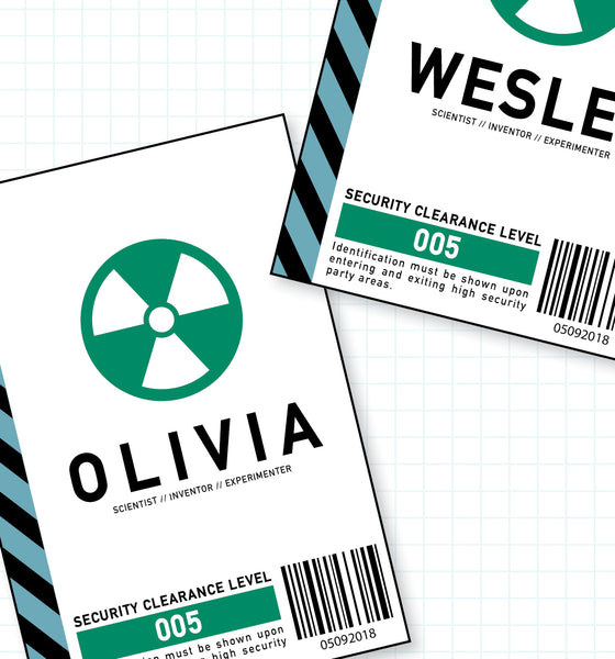 Science Lab Badges