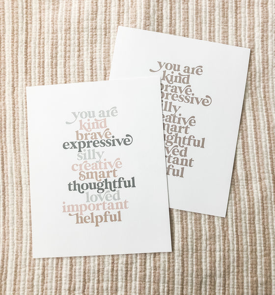 Affirmations Artwork