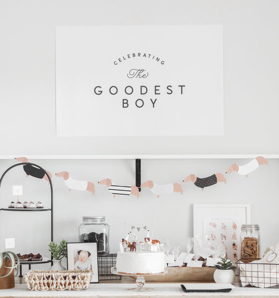 Puppy Party Sign