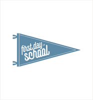 First day of School Pennant