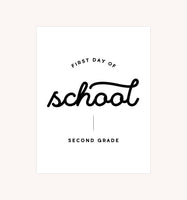 First day of School Signs + Banners