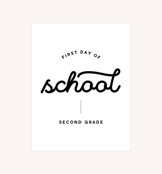 First day of School Signs + Banners