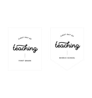 First day of School Signs + Banners