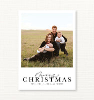 The Classic Holiday Card
