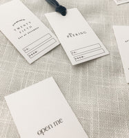 Wondrous + Witty Holiday Gift Tags