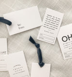 Wondrous + Witty Holiday Gift Tags