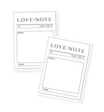 Love Note Valentines