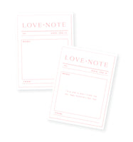 Love Note Valentines