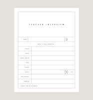Teacher Interview