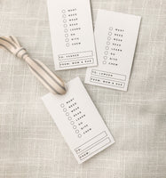 Want Need Wear Read and More Holiday Gift Tags