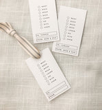 Want Need Wear Read and More Holiday Gift Tags